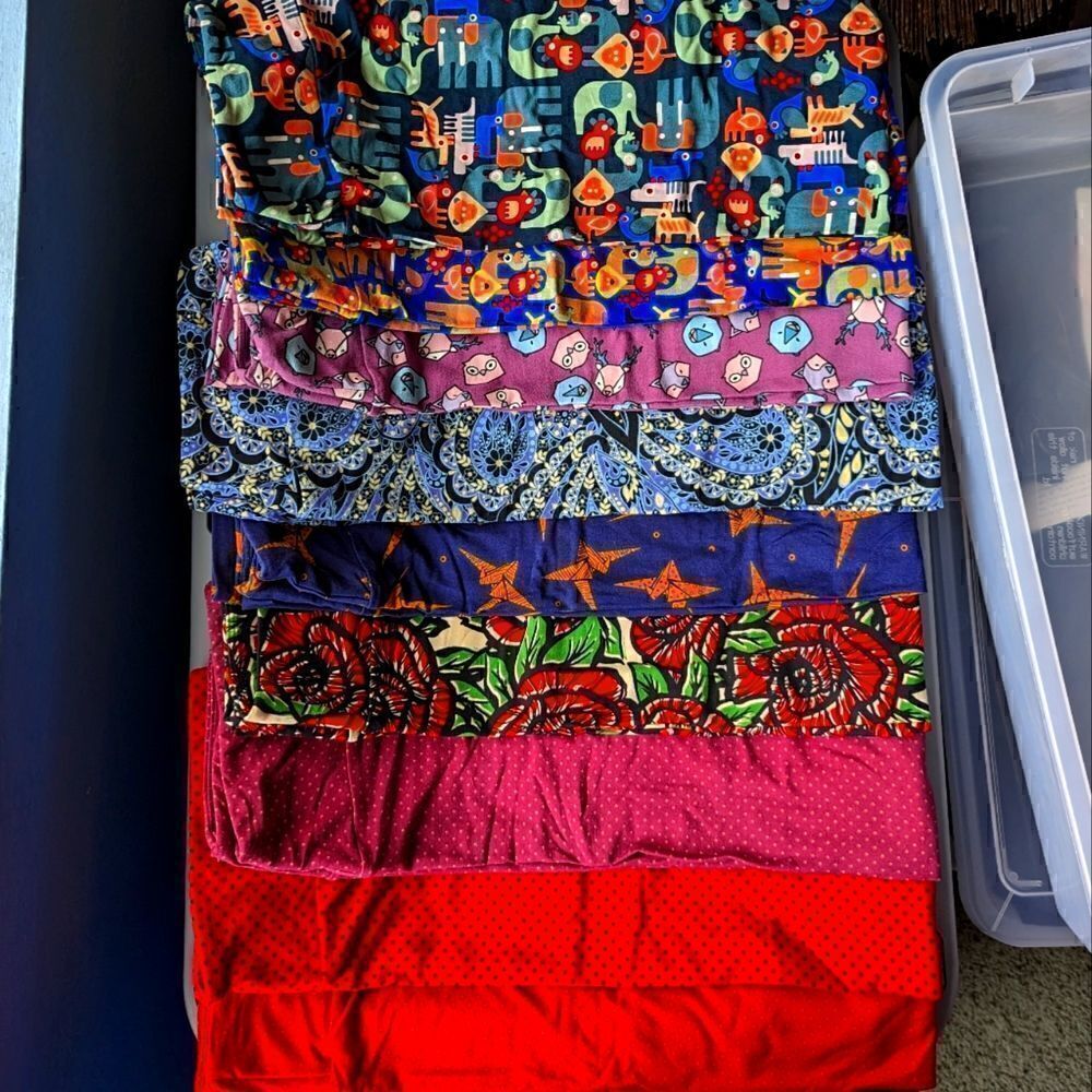 lot of 9 TC lularoe leggings